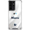 MLB Miami Marlins Home Jersey Galaxy S21 Ultra 5G Clear Case